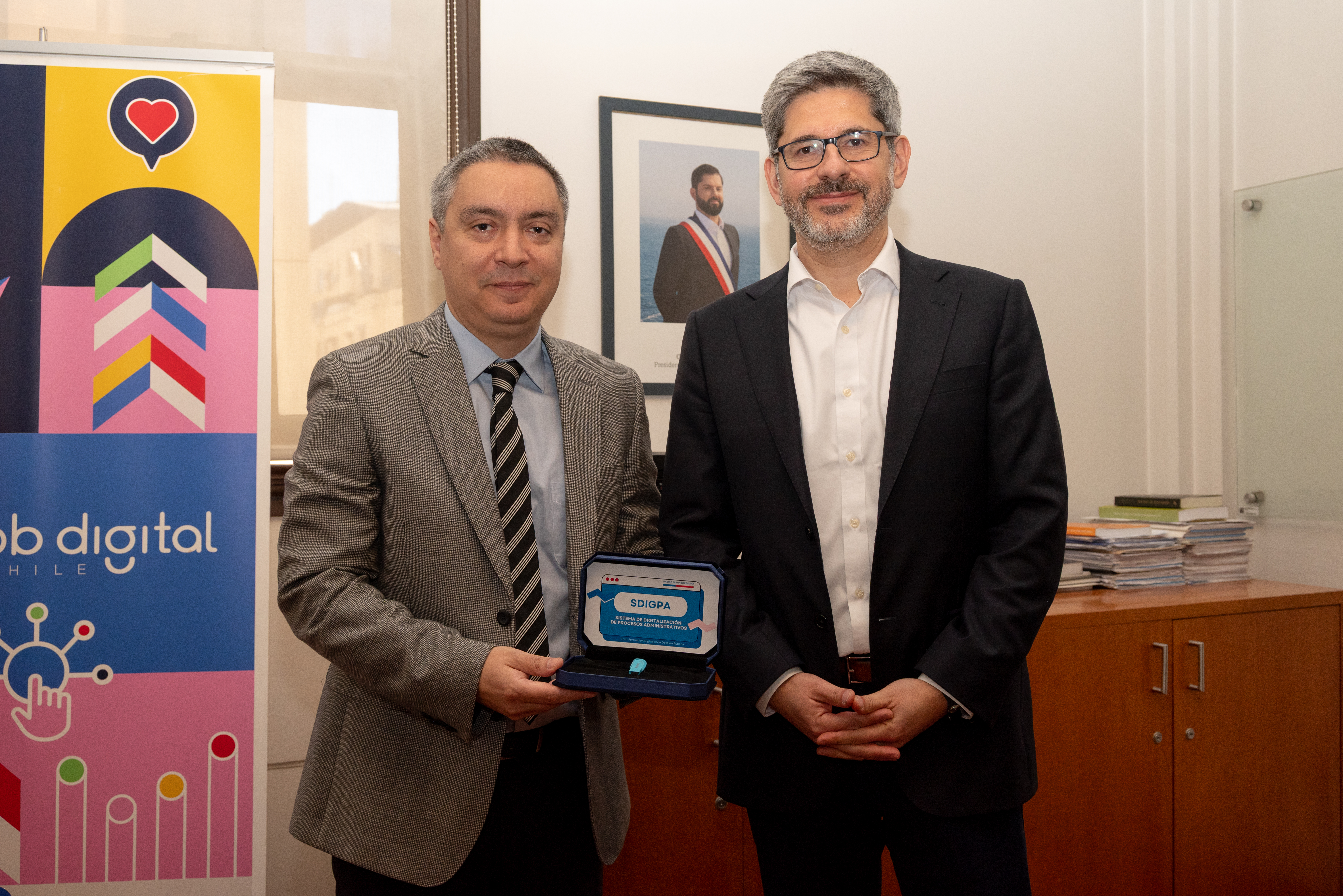 Pablo Ibáñez y José Inostroza