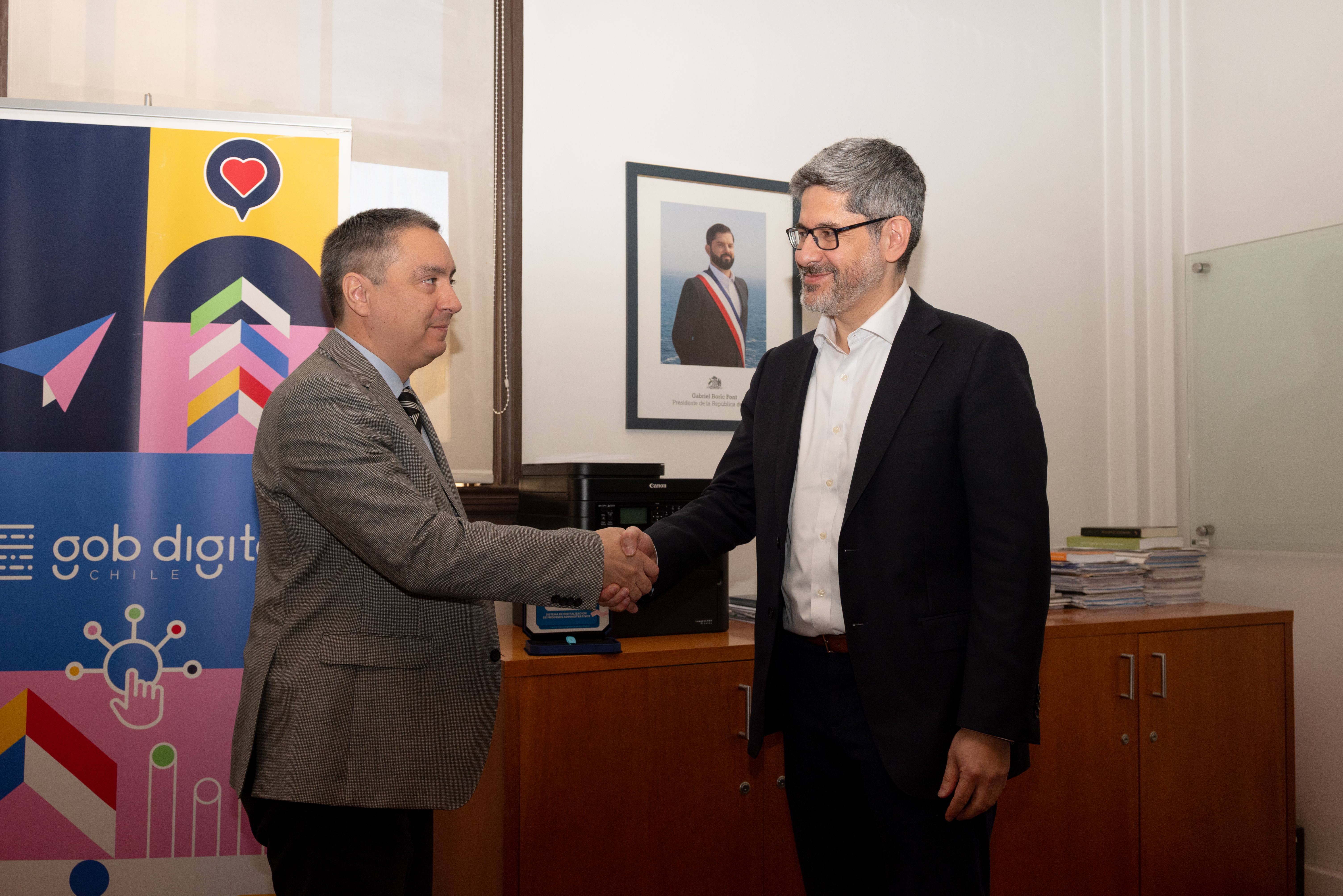 Pablo Ibáñez y José Inostroza